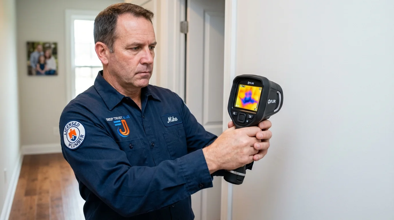 Thermal imaging leak detection by Johns Plumbing LLC in Annville